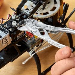 Knipex XS Pliers Wrench Chrome-plated 100mm 86 04 100 BK