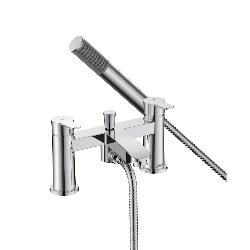 Bristan Appeal Bath Shower Mixer Chrome with Clicker Waste APL BSM C