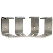 DiversiTech Stainless Steel Bracket Kit for drip trays 4 Brackets and fixings CCTM-FLOOR-BRKT-KIT