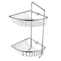 Bristan Two Tier Wall Fixed Wire Basket COMP BASK07 C