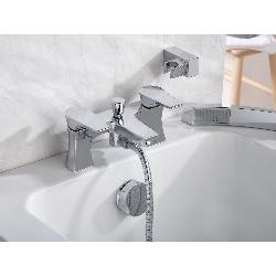 Bristan Hourglass Bath Shower Mixer Chrome HOU BSM C