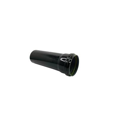 Single Socket Pipe 110mm X 3m Black SPB0001