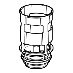 Geberit Concealed Cistern Basket with Seal & Bushing 241.859.00.1