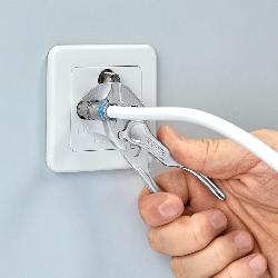 Knipex XS Pliers Wrench Chrome-plated 100mm 86 04 100 BK