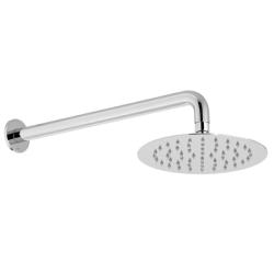 Vado Aquablade 200mm (8") Round Slimline Shower Head with Arm AQB-RO/20/SA-C/P