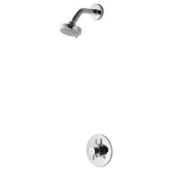 Aqualisa Aspire DL Concealed Thermostatic Mixer Shower with Fixed 105mm Harmony Head ASP001CF