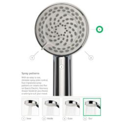Aqualisa Siren Concealed Thermostatic Shower with 90mm Harmony Head SRN001CA