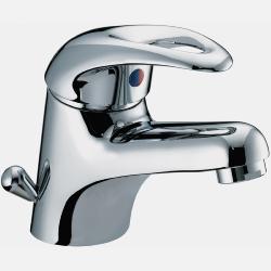 Bristan Java Basin Mixer with Side Action Pop-up Waste - Chrome J BASSW C