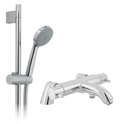 Vado Celsius Exposed Thermostatic Shower Set Chrome CEL-131T+SRK-C/P