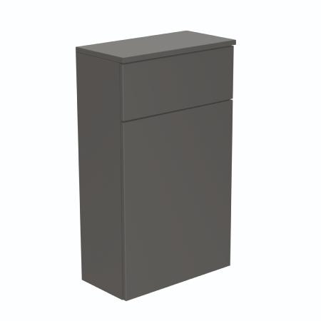 An image of Newland 500mm WC Unit Including Worktop (No Cistern) Midnight Mist