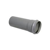 Single Socket Pipe 110mm X 3m Light Grey SPLG0001