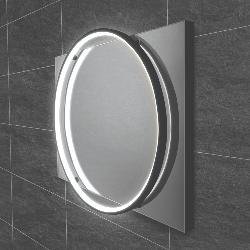 HIB Solas 50 LED Illuminated Mirror (Black Frame) 79520500