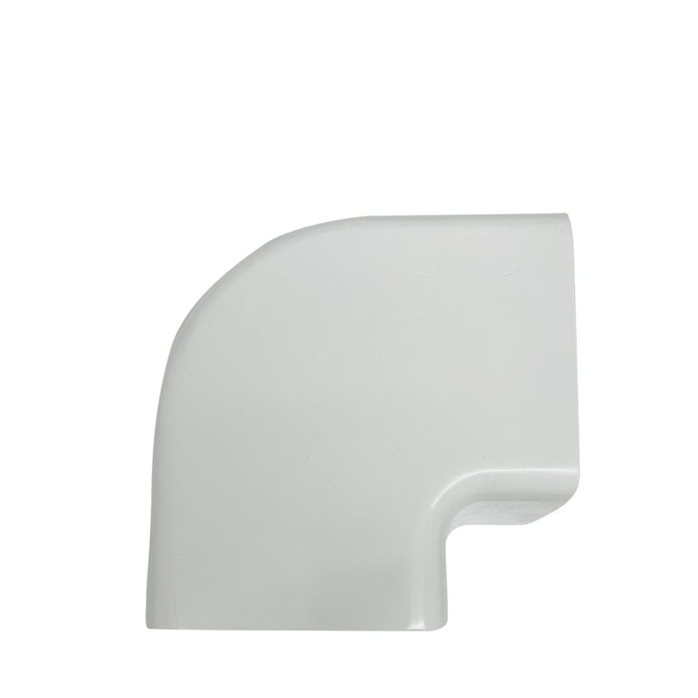 An image of Diversitech Ivory 140mm Ashp Trunking 90 Degree Internal Bend 90mm x 140mm Tr-ic...