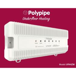 Polypipe UFH4ZW - 4 Zone & Hot Water Wiring Centre for Smart Controls for Underfloor Heating