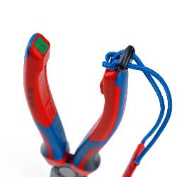 Knipex Combination Pliers with Comfort Handles Black Atramentized 180mm 03 02 180