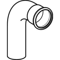 Geberit Mapress Copper Bend with Plain End: 90°, d=15mm - 60302