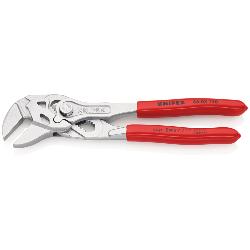 Knipex Pliers Wrench Plastic Coated Chrome-plated 180mm 86 03 180