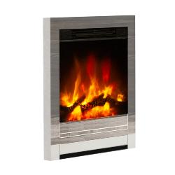 Bemodern Beam 16" Chrome Inset Electric Fire 049778