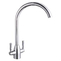 Reginox MESA Dual Lever Kitchen Mixer Tap - Chrome MESACH