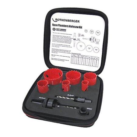 Rothenberger Plumbers Hole Saw Set 114202R