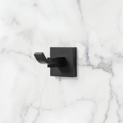 Bristan Square Hook Brass Black SQ HOOK BLK