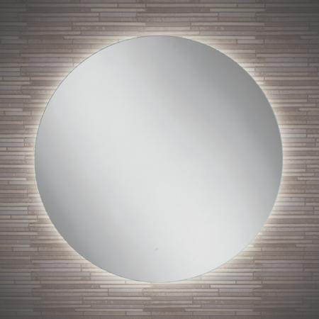 An image of HIB Theme 80 LED Illuminated Round Mirror 79120000