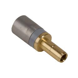 Buteline Transition Fitting Brass 16mm Buteline To 10mm Push Fit BFP1610