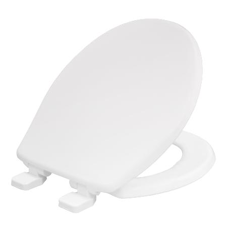 Bemis York Thermoplast Ultra-Fix Toilet Seat White 108070000