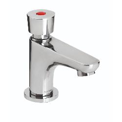 Bristan Single Pillar Basin Soft Touch Timed Flow Tap Chrome Z2 DUS 1/2 C