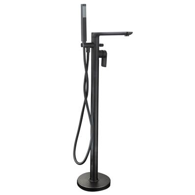 Highlife Rona Black Floor Standing Bath Shower Mixer 12429B