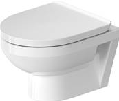 Duravit DuraStyle Basic Wall Mounted Compact Rimless Toilet Set 45750900A1