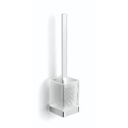 HIB Atto Chrome Wall Mounted Toilet Brush and Holder ACTBWHCH01