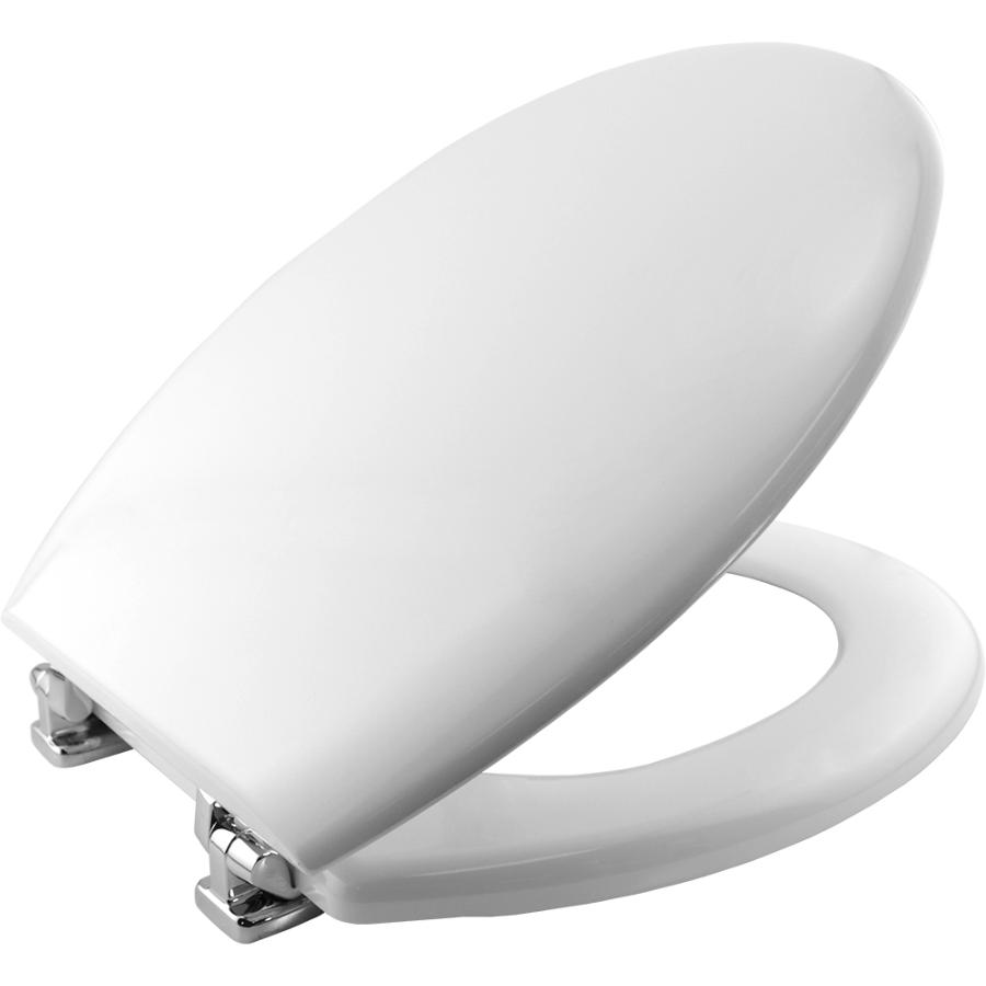Bemis New York Adjustable Toilet Seat White 4100CP000
