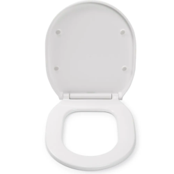 Croydex Bolsena Flexi-Fix Soft Close Toilet Seat - White WL602822H
