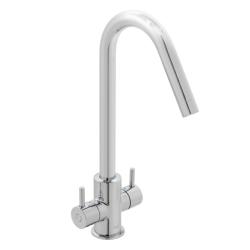 Vado Sky Mono Kitchen Mixer Deck Mounted with Swivel Spout CUC-1060-C/P