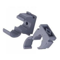 Davant 15mm Snapfit Clips Grey KPSF15