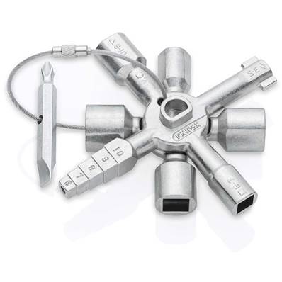 An image of Knipex Twinkey Control Cabinet Key for all Standard Cabinets and Shut-off System...