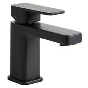 Highlife Fife Black Basin Mixer And Push Waste 12513B