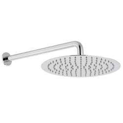 Vado Aquablade 300mm (12") Round Slimline Shower Head with Arm AQB-RO/30/SA-C/P