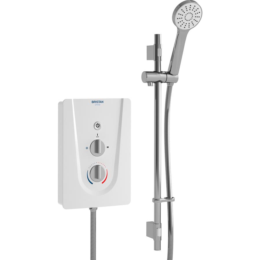 Bristan Smile White Electric Shower 8.5 kW