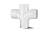 Polypipe Cross Tee 92½° 40mm WS38W