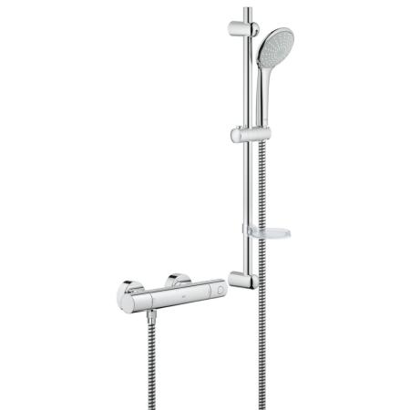 An image of GROHE 34437000 | Grohtherm 1000 Cosmopolitan M Shower Set