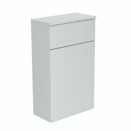 An image of Newland 500mm WC Unit Including Worktop (No Cistern) Pearl Grey