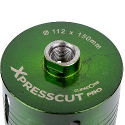Clipacore Xpresscut 112mm x 150mm Standard Core Bit QCXP112