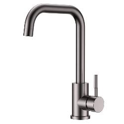 Reginox SALINA Single Lever Kitchen Mixer Tap Gunmetal