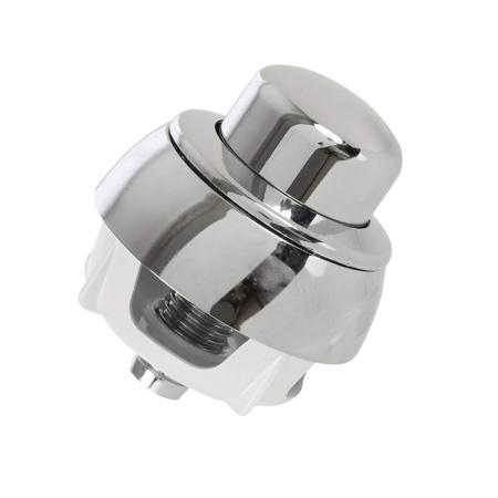 An image of SIAMP Optima 50 Raised Single Flush Cistern Push Button 34505107