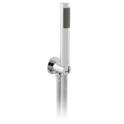 Vado Handset with Hose + Bracket with Integrated Outlet ZOO-SFMKWO-C/P