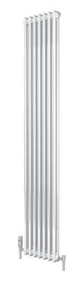 Henrad Column 2000 x 444mm Vertical 2 Column Radiator 263057