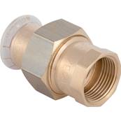 Geberit Mapress Copper Adaptor Union with Female Thread: CC499K, d=22mm, Rp=3/4" - 65484