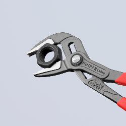 Knipex Cobra ES Water Pump Pliers Extra-slim Plastic Coated Grey Atramentized 250mm 87 51 250